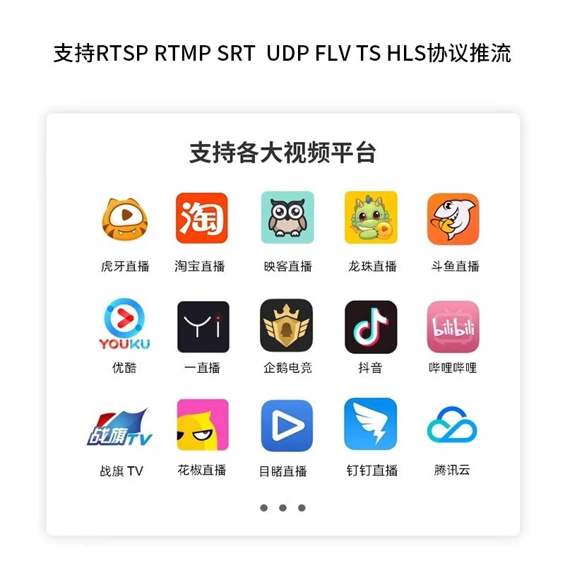 HDMI265 видеокодер Hikang, NVR, ONVIF, SRT, HLS, RTMP трансляция, приставка для вещания