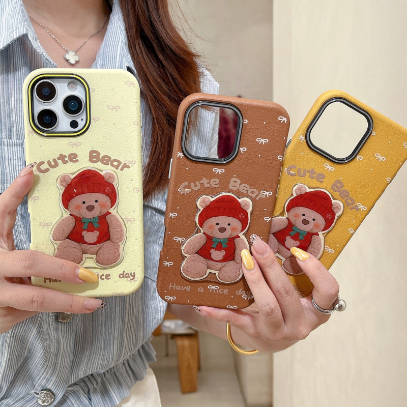 Cute cartoon Loopy Ruby case suitable for Apple 15 Pro Max, iPhone 14 with lychee pattern, 14 Pro for women
