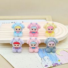 かわいい漫画植毛かわいい子犬 diy トレンディな装飾キーホルダーペンダント車のデスクトップ装飾品