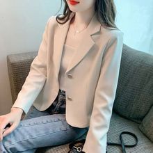 小个子短款西装外套女2025秋季新款时尚气质小西服设计感小众上衣