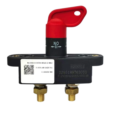 Truck Battery Power-Off Switch, Car on the line of fire