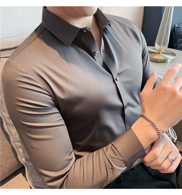 A6163 890K ÁO SƠ MI NAM HANTDU DÁNG ÔM BODY GỢI CẢM SEXY PHONG CÁCH HÀN QUỐC THỜI TRANG NAM G03 SẢN PHẨM MỚI
