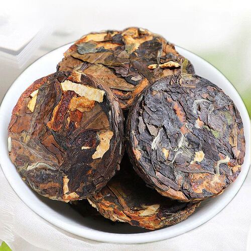 Fujian 2013 Old White Tea with Xinhui 10-Year Aged Tangerine Peel Fruit Tea Aged Tangerine Peel White Tea Cake 500g Gift Box