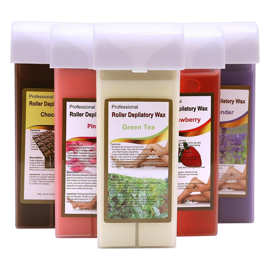 Cross-Border Hair Removal Wax Strip Warm Wax Convenient Beeswax Hand-Held Wax Ball Wax Body Cleaning 100g Multi-Select