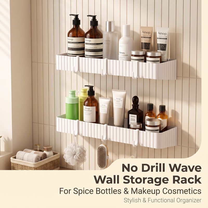 Cross-Border Bathroom Storage Rack, No-Drill Wall-Mounted Washbasin Shelf, Multifunctional Kitchen and Bathroom Storage Rack Cross-Border Bathroom Storage Rack, No-Drill Wall-Mounted Washbasin Shelf, Multifunctional Kitchen and Bathroom Storage Rack