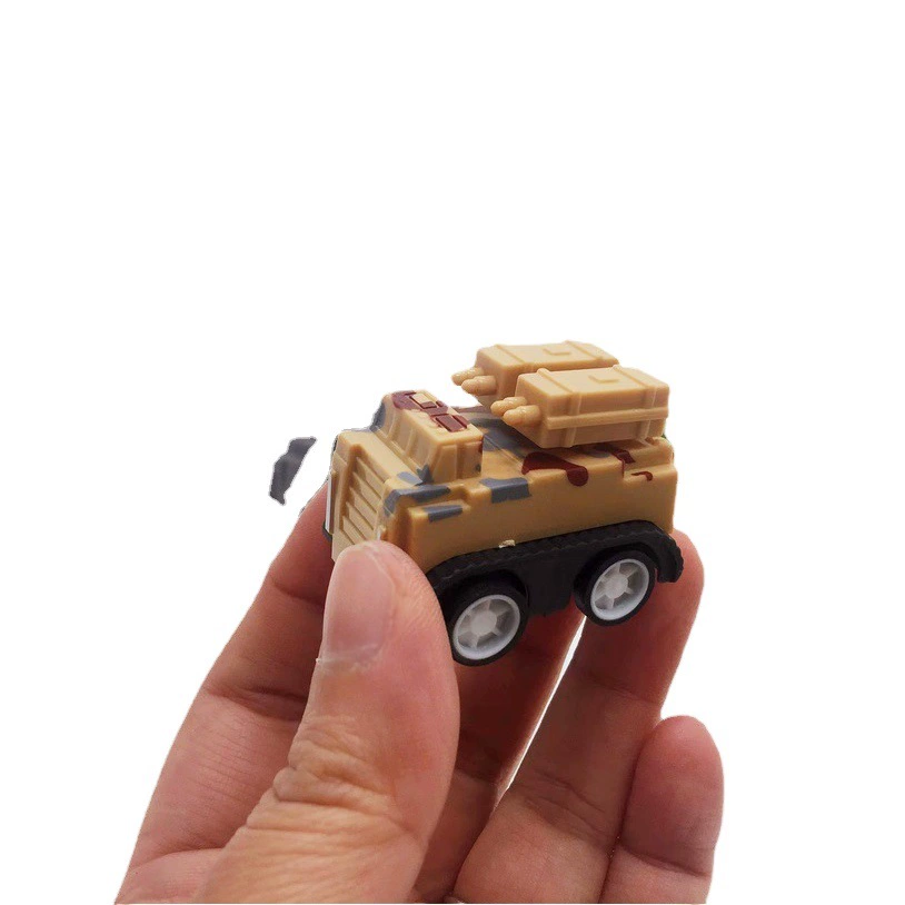 Chenghai Small Toy Factory Super Mini Huili Модель Военная машина Ракетная машина Бронированная Боевая машина Трансграничные детские игрушки