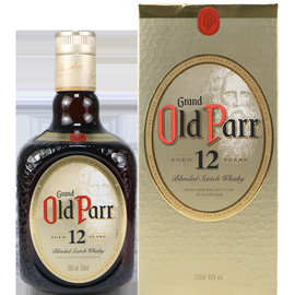 洋酒 老伯威Old Parr 尊享欧伯12年特醇调配型苏格兰威士忌蒸馏酒