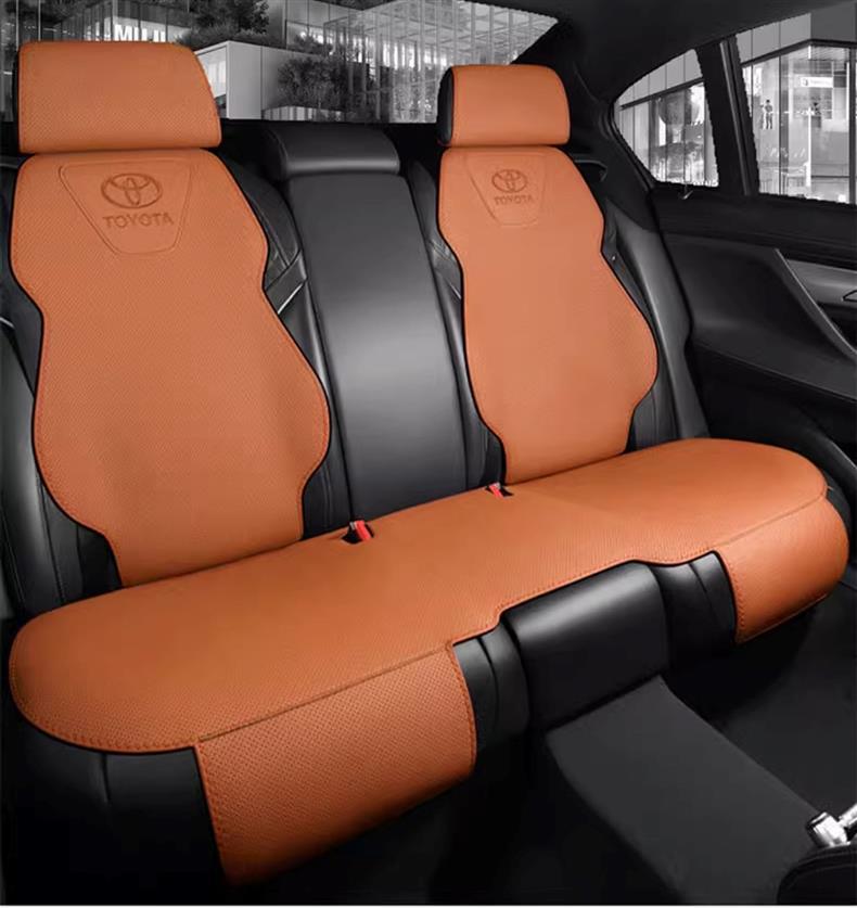 Suitable for Toyota Camry Car Seat Cushions, Genuine Leather Rav4 Seat Covers, Frontlander, Corolla, Rav4 Saddle Pads