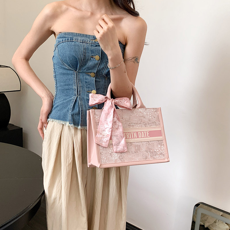 Bolso de mano para mujer nuevo 2024 bolso impreso de moda transfronteriza bolso de hombro de Cercanías de trabajo de alto grado