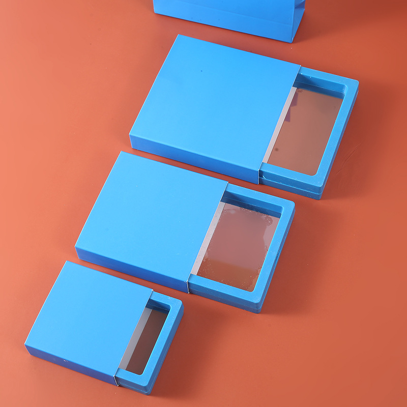 Royal blue; 7*7*2 paper set (excluding suspension box)