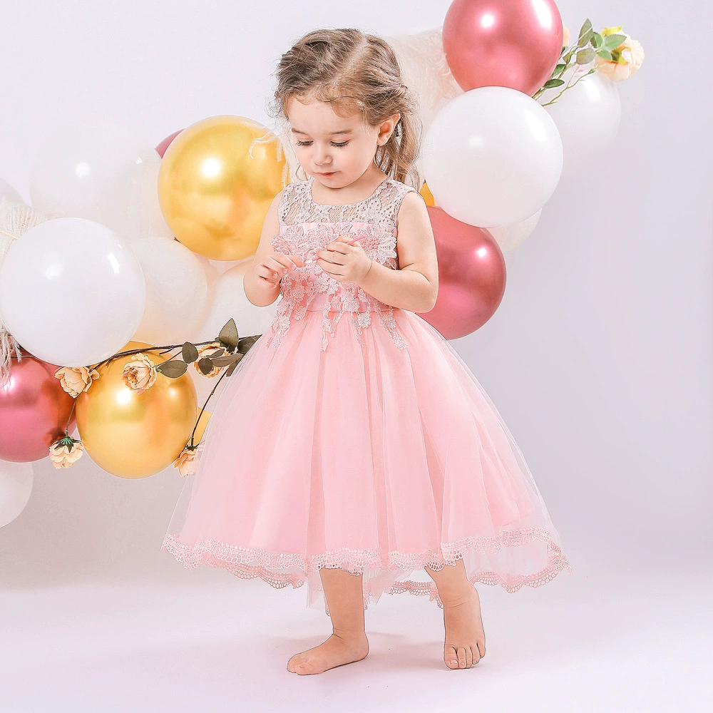 Европейская и американская внешняя торговля детское кружевное платье платье платье для девочек
