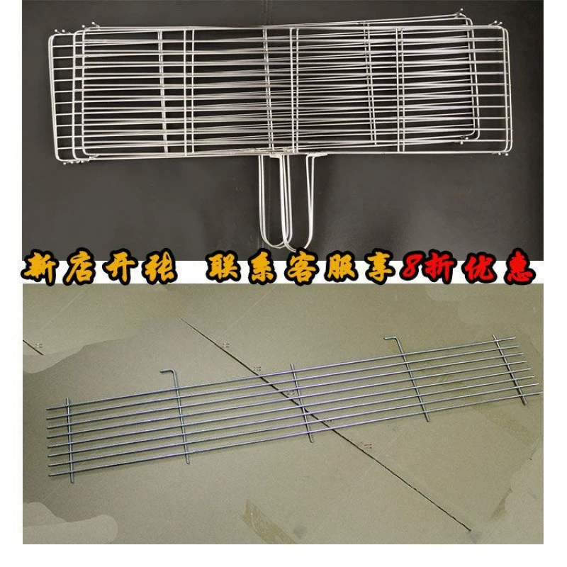 Оптовая продажа, сетка для барбекю, прямоугольный гриль из нержавеющей стали, гриль для выпечки, охлаждающий масляный фильтр, инструменты для барбекю, барбекю