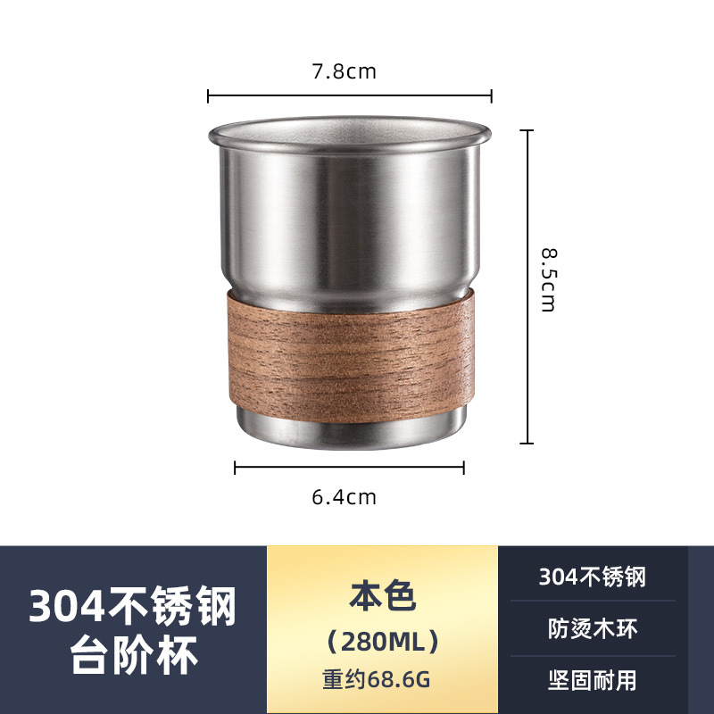 Café hecho a mano Juego de café hecho a mano Camping portátil Juego de café hecho a mano Caja de regalo Introducción a los utensilios de café para el hogar