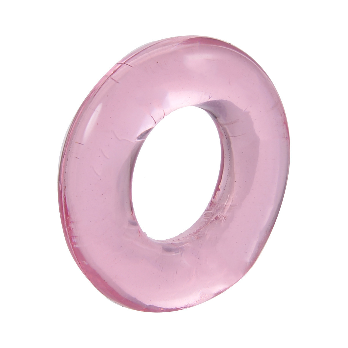 Caterpillar Crystal Delay Ring TPE Locking Sun Ring Adult Toy — detail image 47