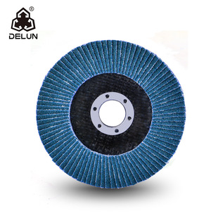 4inch Abrasion-Resistant Effect Is Good, Three-Color Combination Flap Disc Grinding Wheel, Special for Metal Grinding, Wear-Resistant and Durable