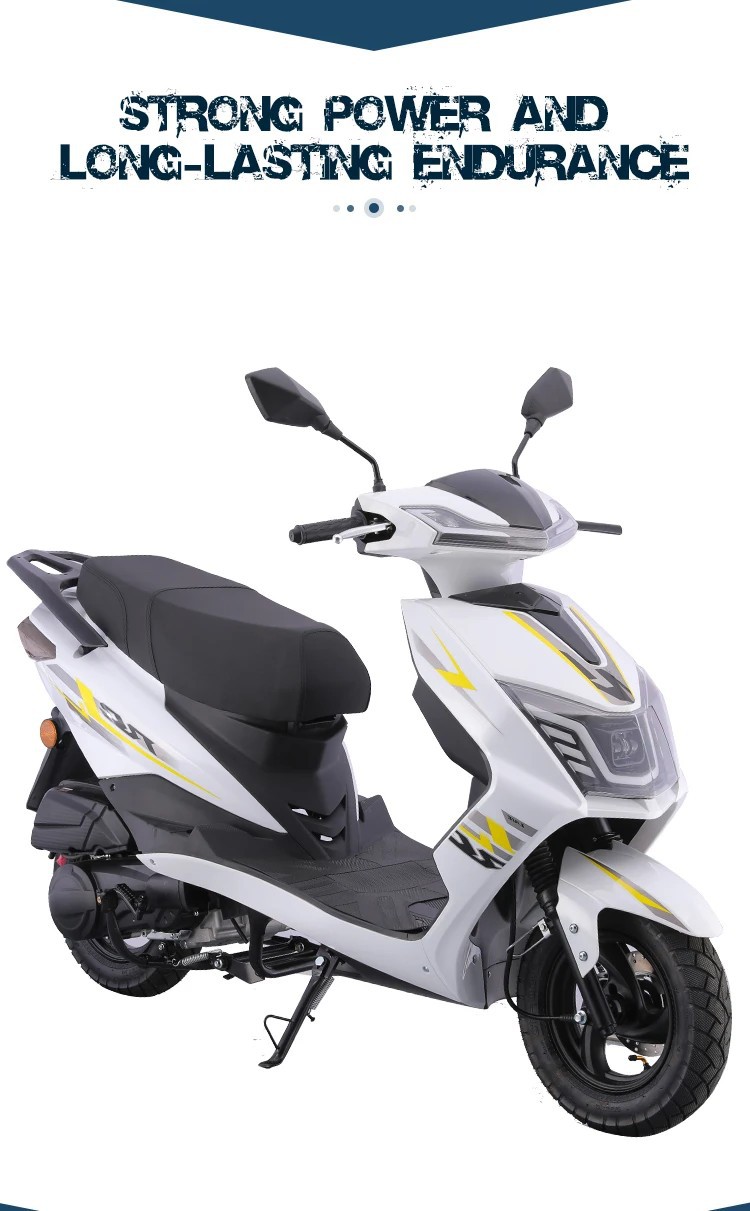 New Year's Export Fuel-Powered Bf2.0 Sidecar Hot-Selling 125Cc Adult Two-Wheeled Scooter Fuel Batch