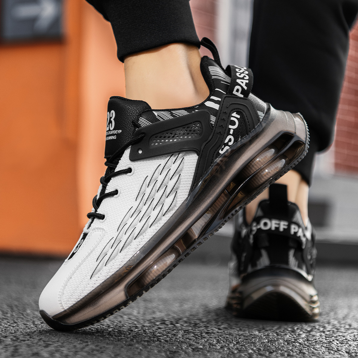 Herren Freizeitschuhe Aus Mesh Atmungsaktiv Modisch Vielseitig_voghion.com