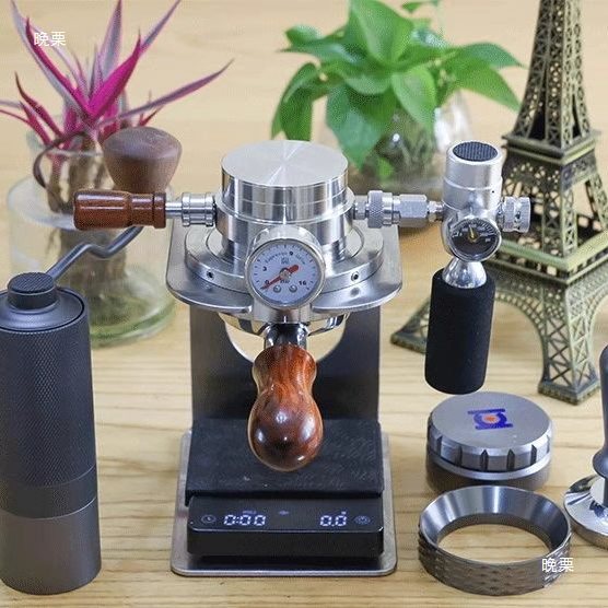 Haochen Pneumatic Coffee Machine G63 Handle Version Hammer Espresso Pot Portable