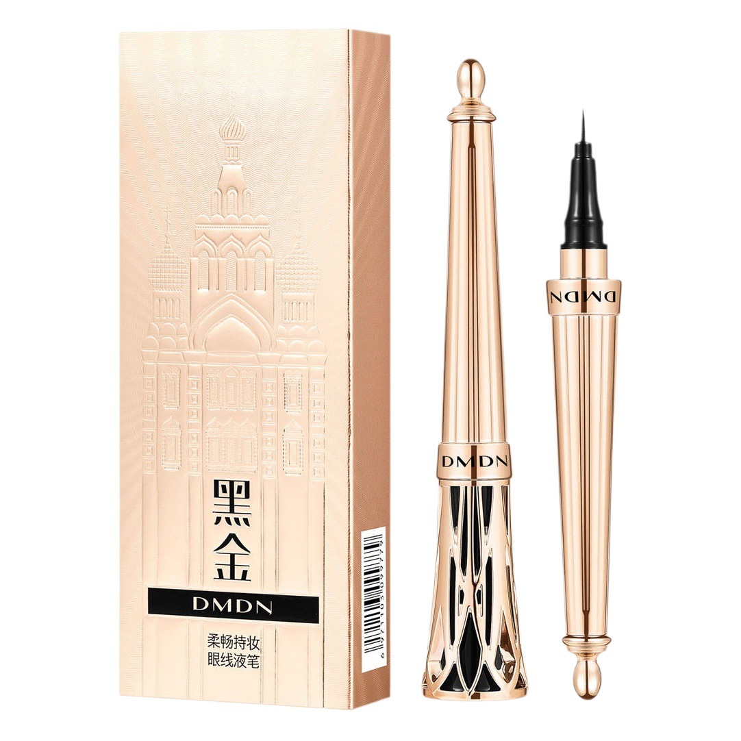dmdn ultra-fine eyeliner pen smooth quick-drying color waterproof sweat-resistant not easy to smudges long-lasting eyeliner novice