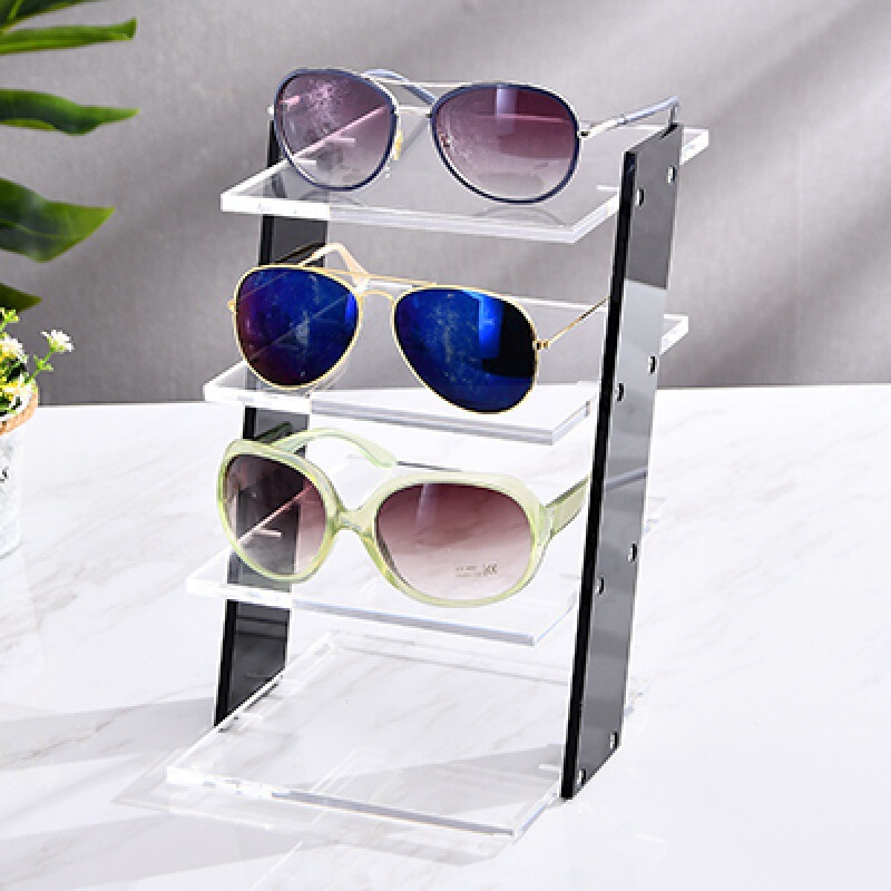 Custom Transparent Acrylic Glasses Display Rack Sunglasses Storage Box Display Rack Props Multi-layer Jewelry Custom Transparent Acrylic Glasses Display Rack Sunglasses Storage Box Display Rack Props Multi-layer Jewelry