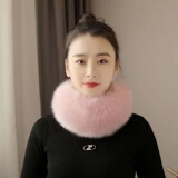 Зимний удерживающий тепло шарф, универсальный воротник, популярно в интернете, в западном стиле