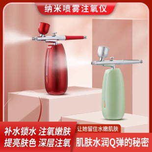 Direct selling oxygen injection instrument household facial hydrating essence imported into beauty salon special water oxygen hand-held spray beauty instrument