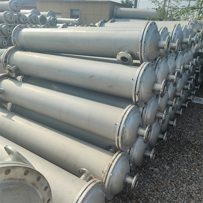 供应二手冷凝器  列管式真空换热设备  化工常压式换热设备