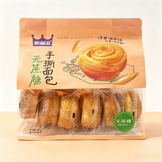 咔丽滋手撕面包无蔗糖健康饱腹营养早餐代餐休闲零食健身早餐速食