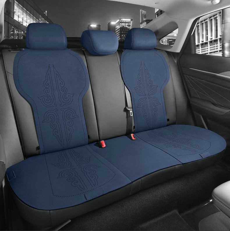 Chang'an Yidong plus special car suede four seasons universal semi-enclosed cushion breathable saddle cushion seat cover