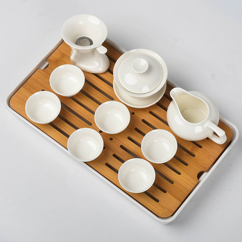 Tea set for home use, modern tea cup, teapot, simple and elegant design