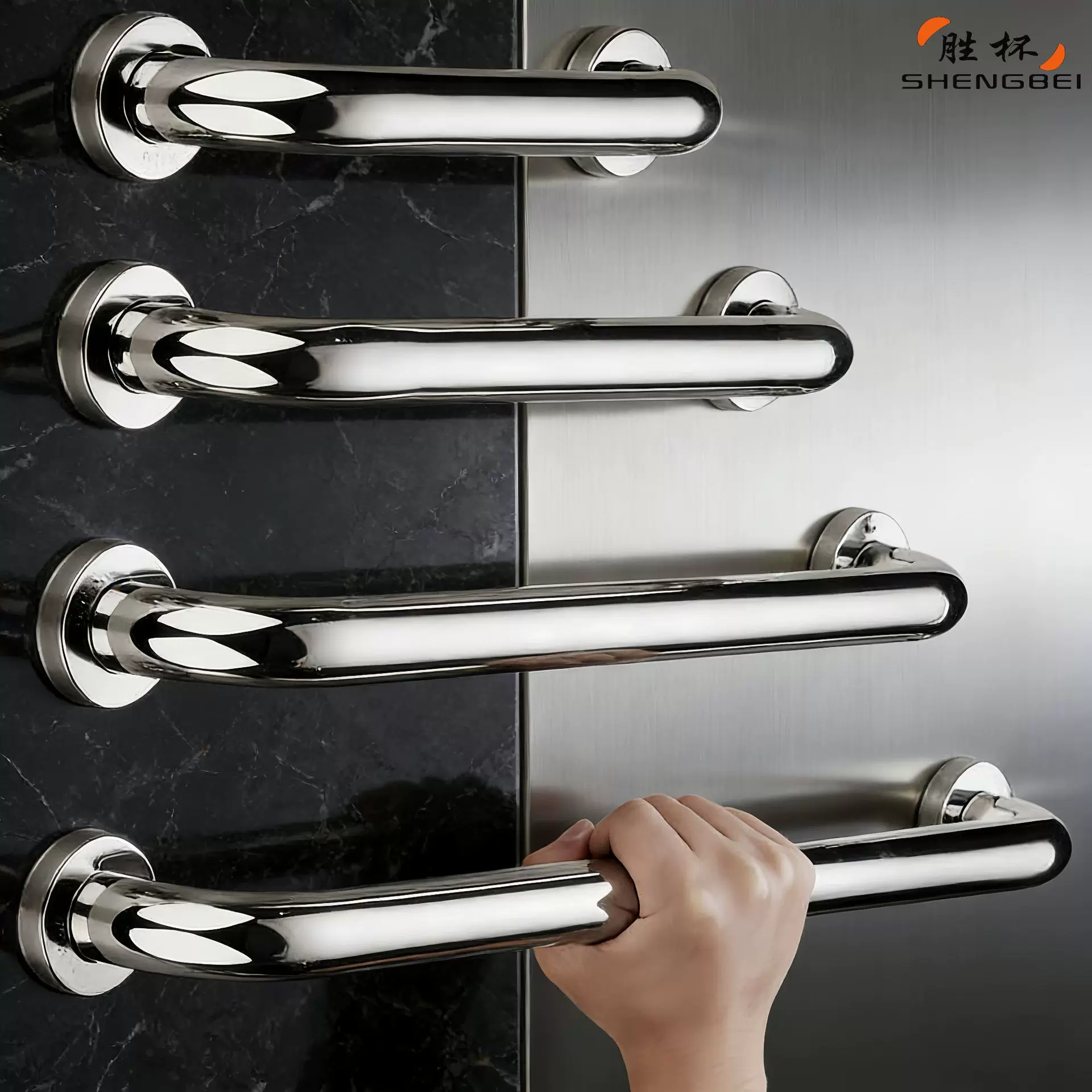 304不锈钢扶手卫生间无障碍马桶安全卫浴扶手残疾人老人浴室扶手