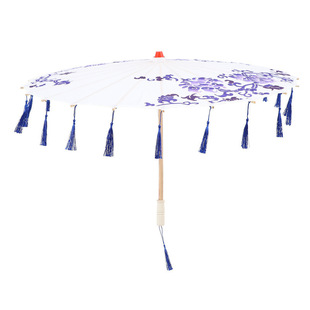 Asian Decor Oil Paper Umbrella Retro Classical Women's
