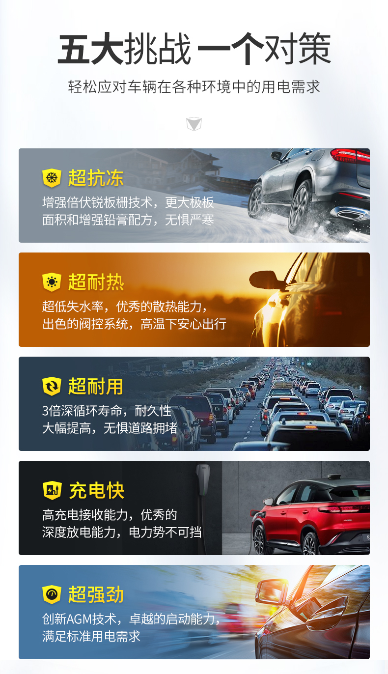 Valta Battery 6-Qw-120Ah Agricultural Machinery, Passenger Car, Truck, Excavator 12V120Ah Forklift Starting Battery