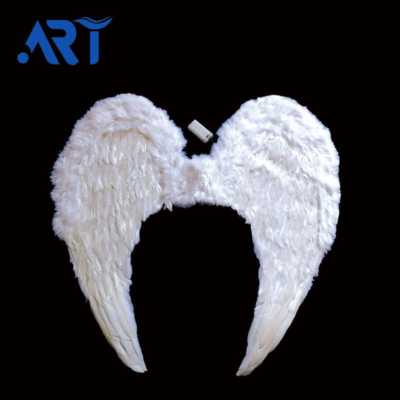 White angel wings for adults