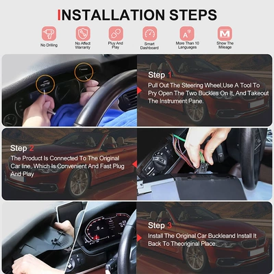 Series Lcd Instrument with: automobile instrument