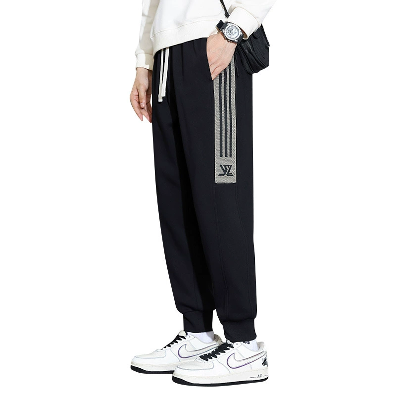 Autumn trousers for leisure, plus size