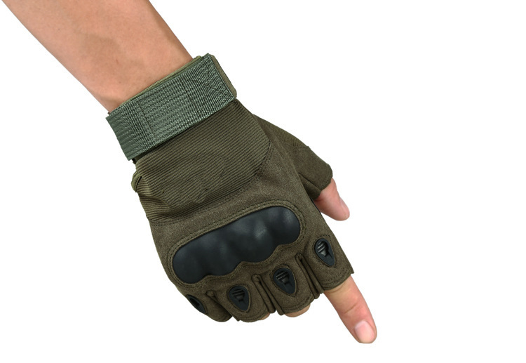 녹색 반 손가락