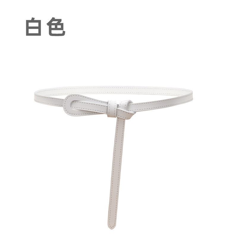 新しい女性の本革薄いベルト装飾ベルトガードルドレス多用途レトロレザーレディースベルトクロスボーダー限定|undefined
