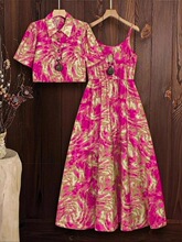 F 16266 Summer Casual Two Piece Set �ļ����e�ɼ��� ���l