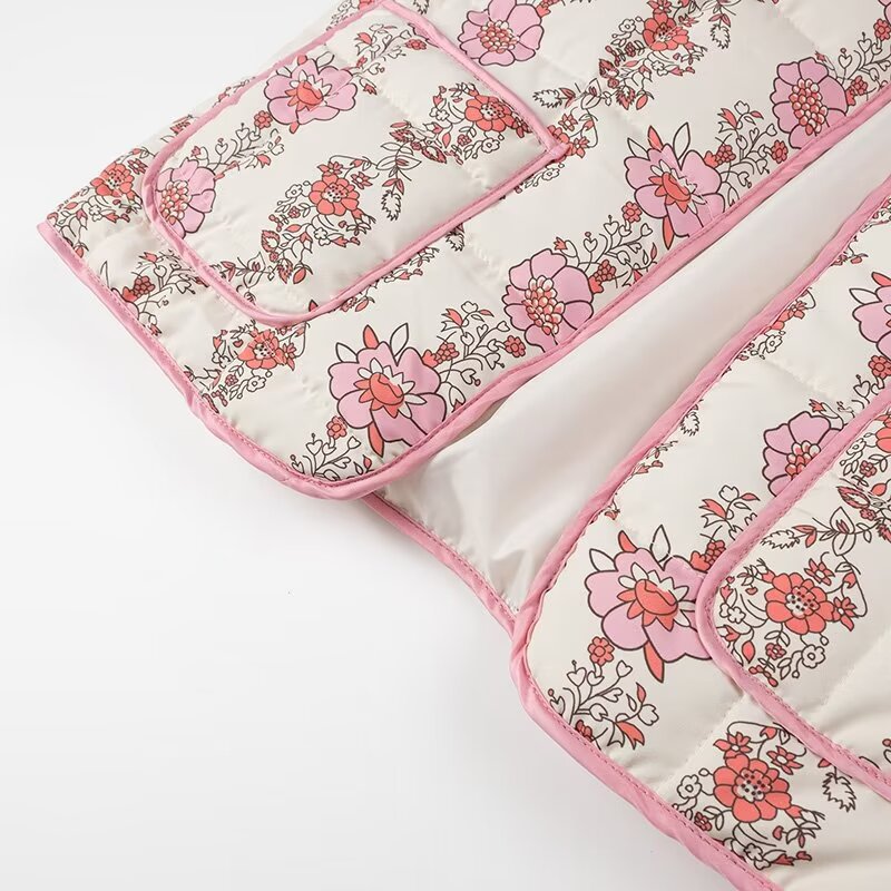 Damen 2024 Herbst und Winter neuer Stil bedruckte lockere Baumwollkleidung für Damen_voghion.com