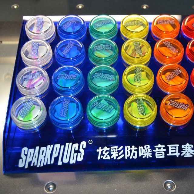 Sparkplugs炫彩防噪音耳塞 防噪音耳塞批发 隔音耳塞批发