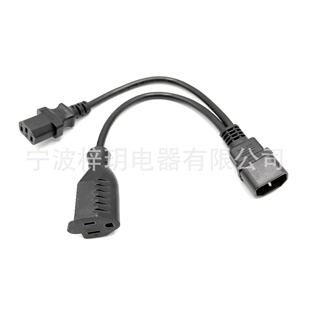 IEC320 C20Ʒ�ֹ��^16Aһ�ֶ��Դ���DƷ��ĸ�^C13+��������5-15R
