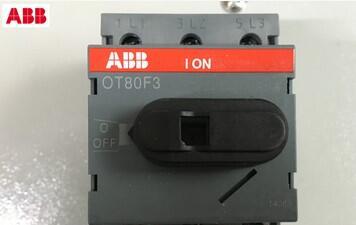 《原厂授权》原厂 ABB 隔离开关 OT80F3 三级开关 导轨安装   80A