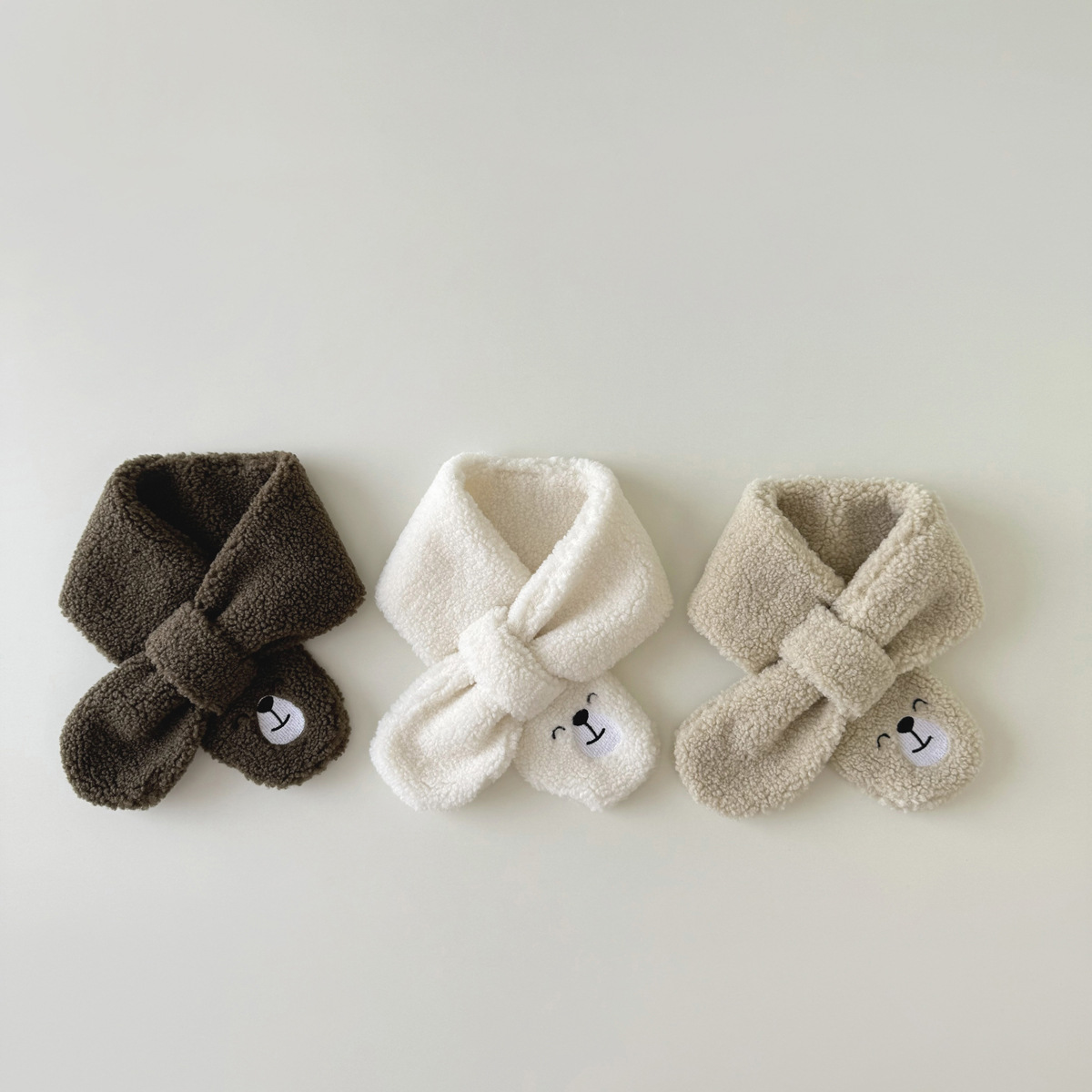 Guanti per bambini Inverno Instagram simpatico cartone animato peluche sciarpa per bambini e bambine_voghion.com