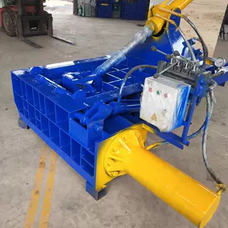 半自动立式40吨废品液压打包机惠州地区125吨废铁压块机厂家直销