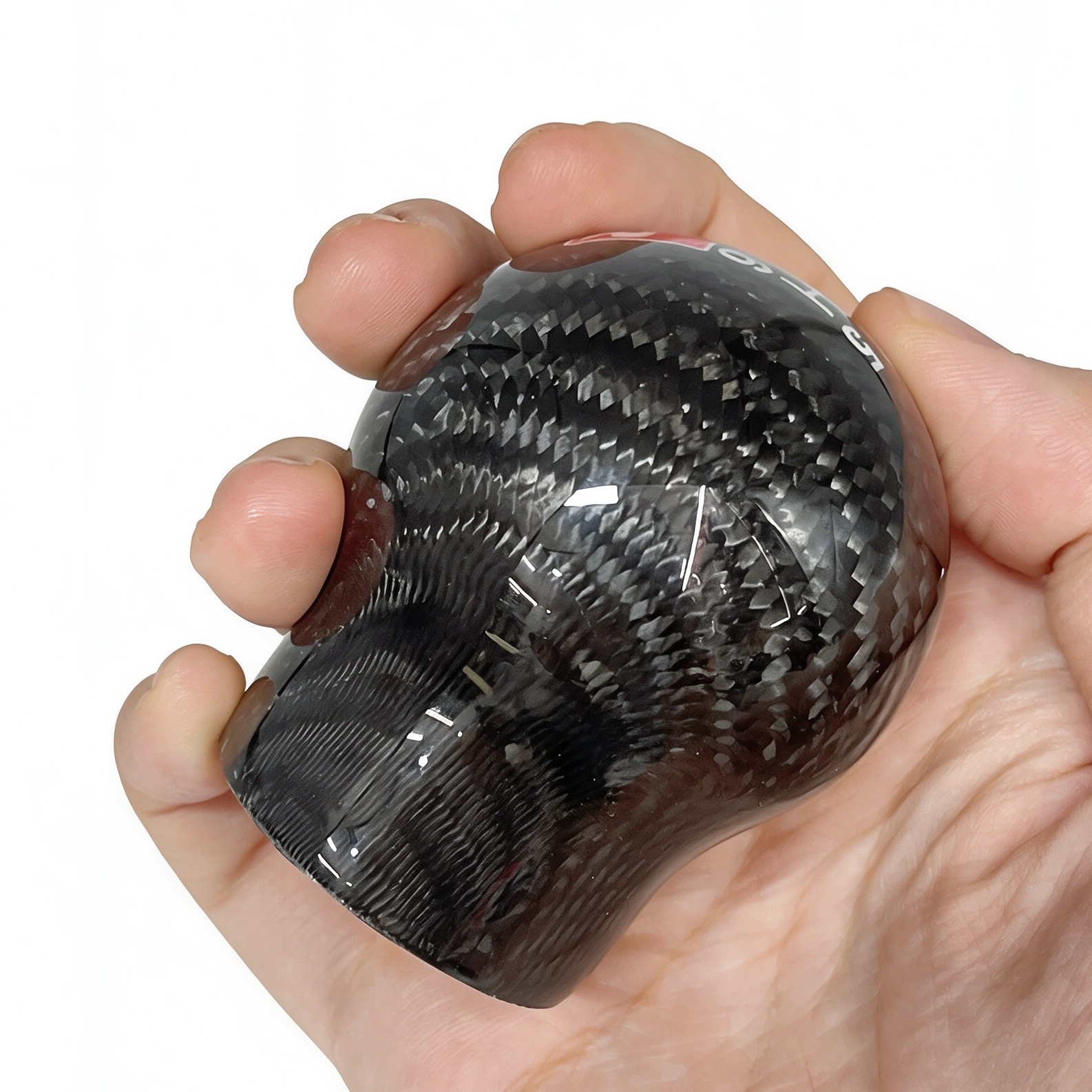 Car modification accessories RS carbon fiber gear shift knob ST6-speed shift knob suitable for Focus Fiesta