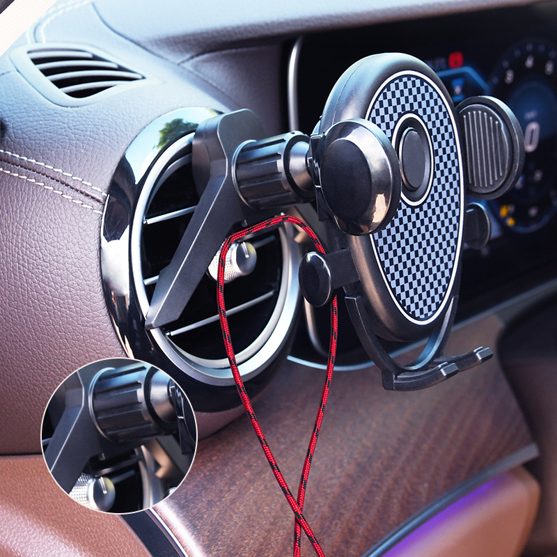 Creative Car Phone Mount, Car Navigation Three-legged Support Bracket, Air Conditioning Vent Universal Mount, Factory Direct Supply