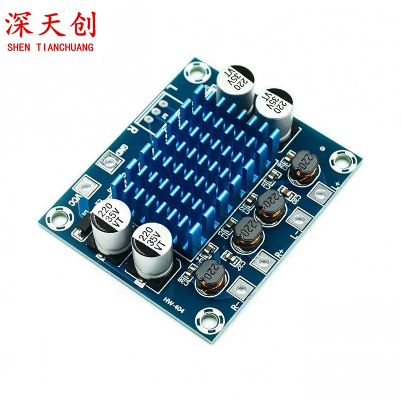 XH-A232 HD цифровой аудио усилитель mp3 модуль усиления 12V24V усилитель двойной канал 30W