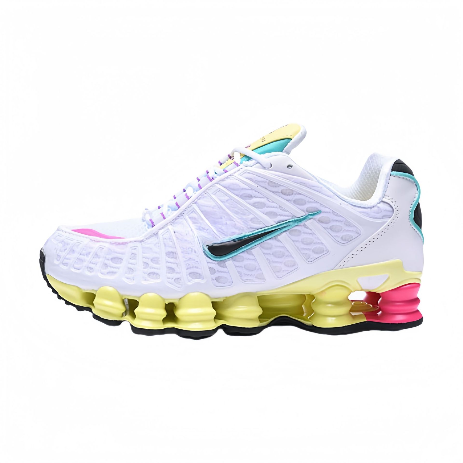 Shox TL-36-46 흰색과 노란색