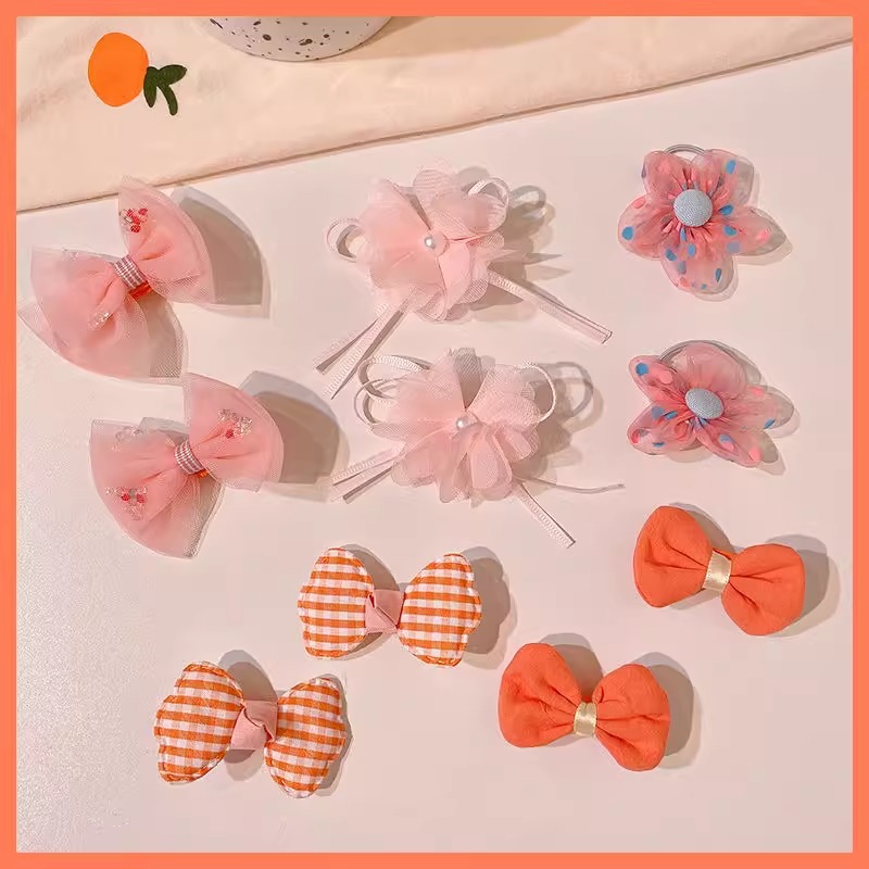 Cuerdas de cabello para niños lindos anillos de cabello de arco para niñas no lastiman cuerdas de cabello de alta elasticidad duradera para el cabello